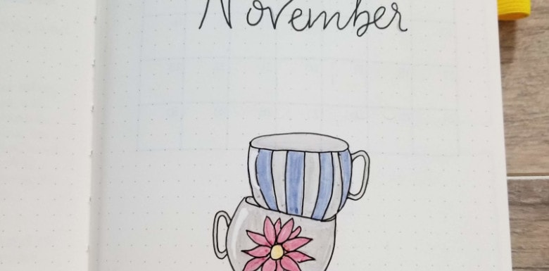 20 Bullet Journal Monthly Cover Page Ideas
