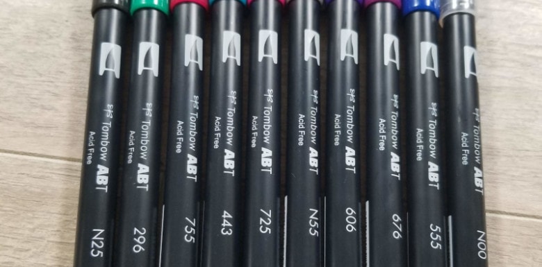 Tombow Brush Marker Review For Bullet Journal Use